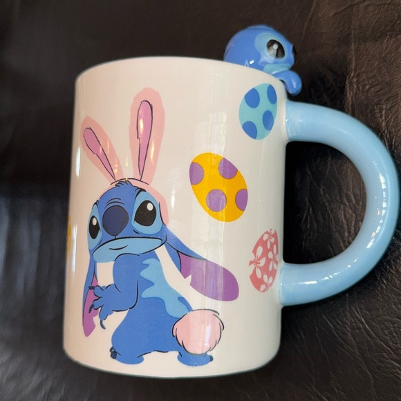 Stitch Mug NWOT Disney Stitch & Easter Adorable Mug - Picture 6 of 10